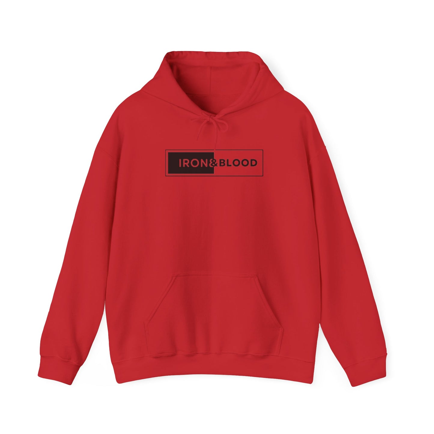 Hooded Sweatshirt Iron & Blood Block