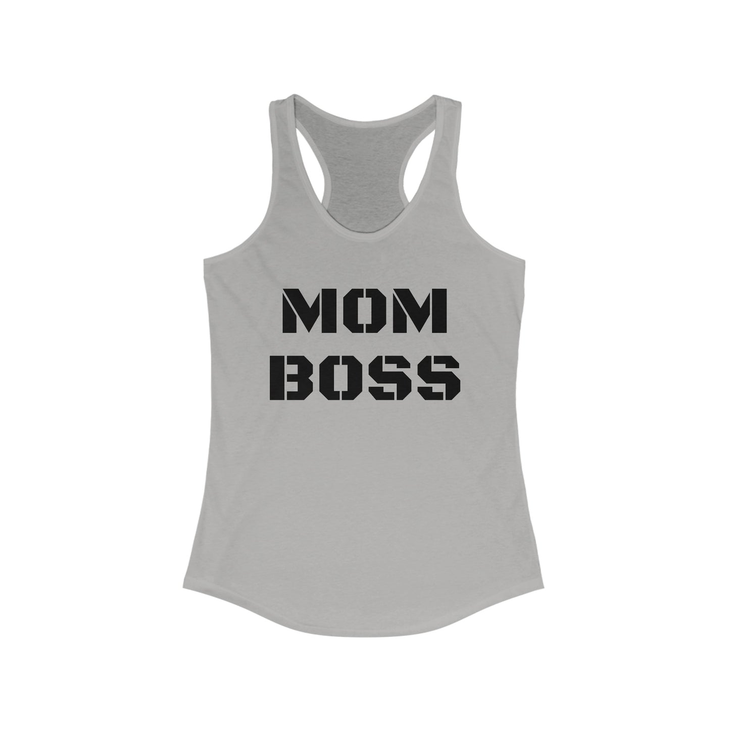 Women's BOSS MOM Racerback Tank